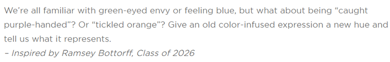 UChicago essay prompt