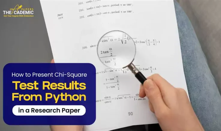 How to Present Chi-Square Test Results from Python in a Research Paper