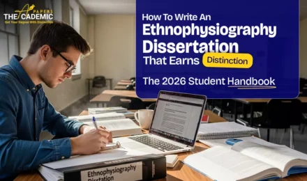 How To Write An Ethnophysiography Dissertation That Earns Distinction - The 2026 Student Handbook